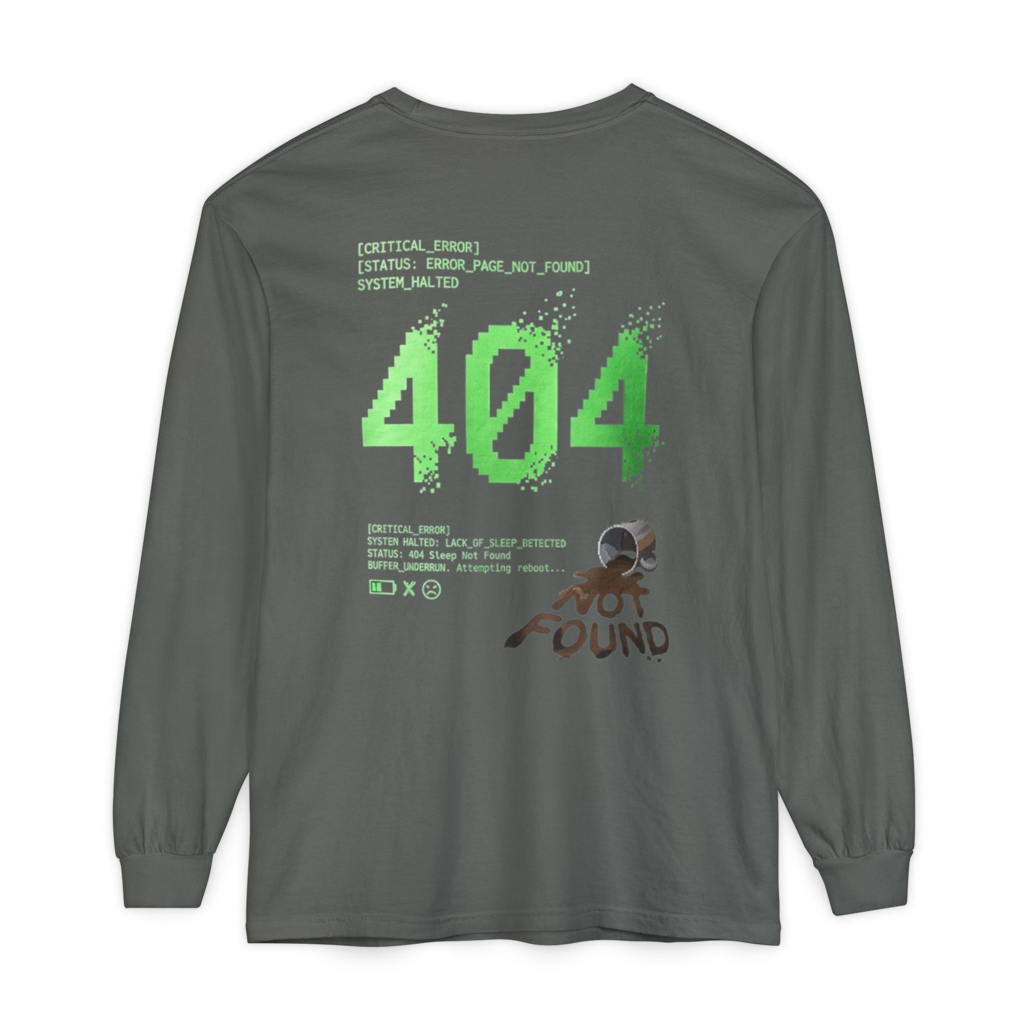 404 Not Found DevThread Long Sleeve Tee
