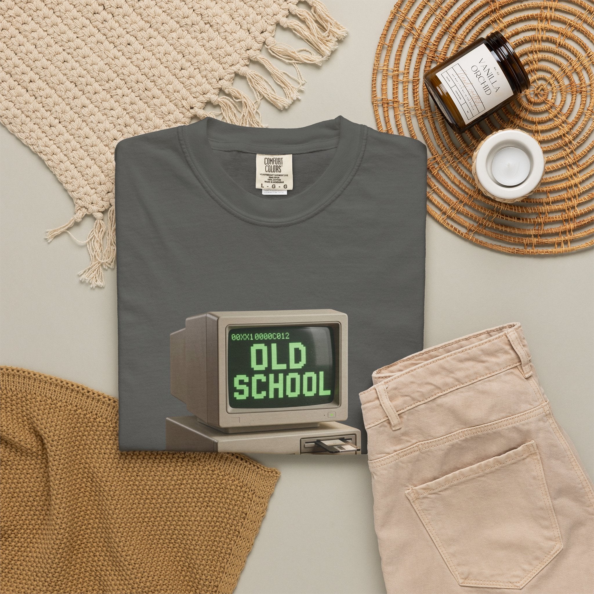 Old School Retro Computer T-Shirt — Vintage PC Graphic Tee