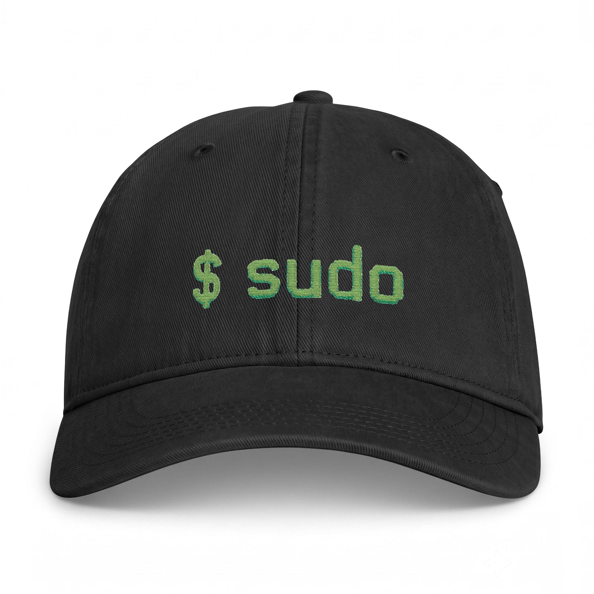 Embroidered " sudo" Washed Cap – Coastal Tech Dad Hat