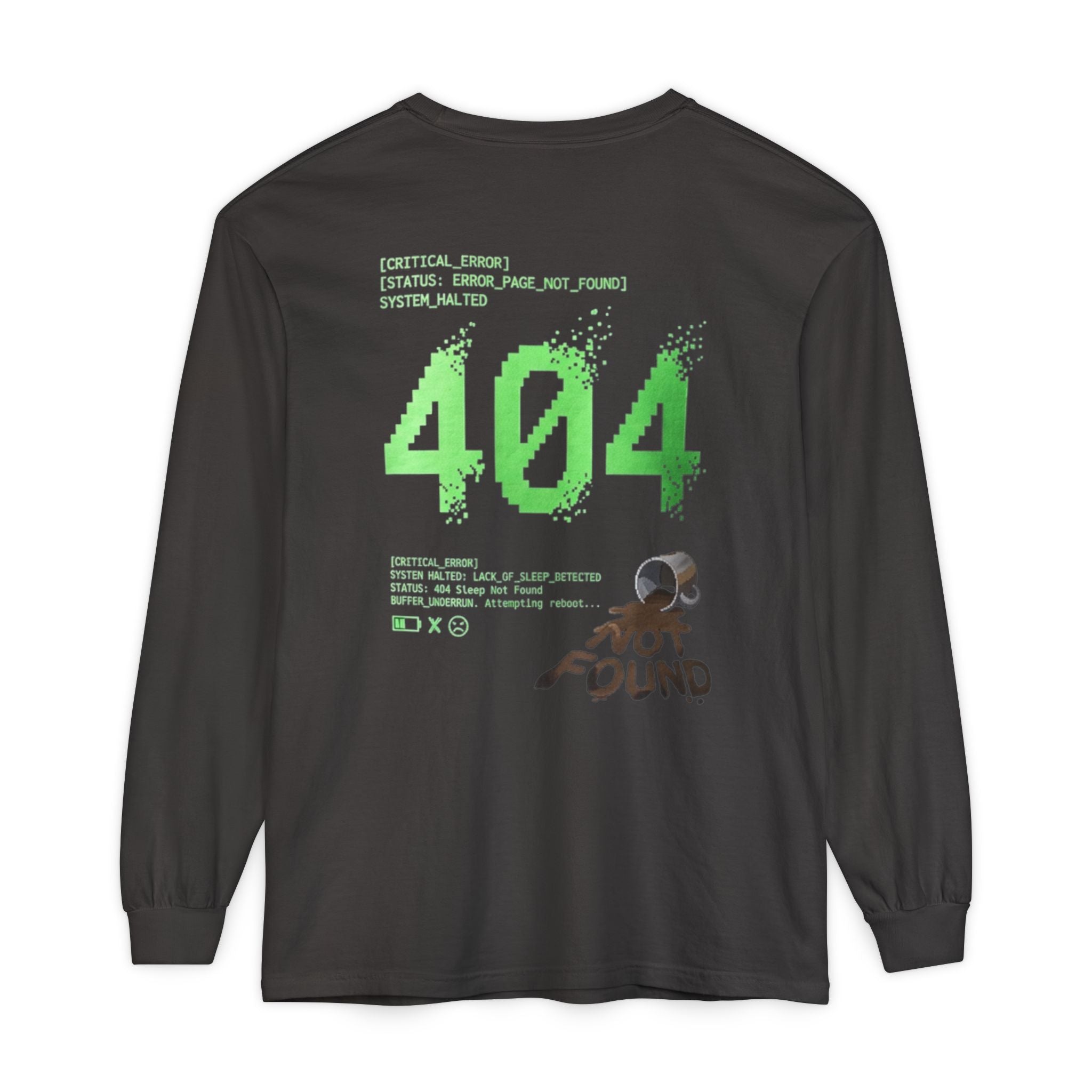404 Not Found DevThread Long Sleeve Tee
