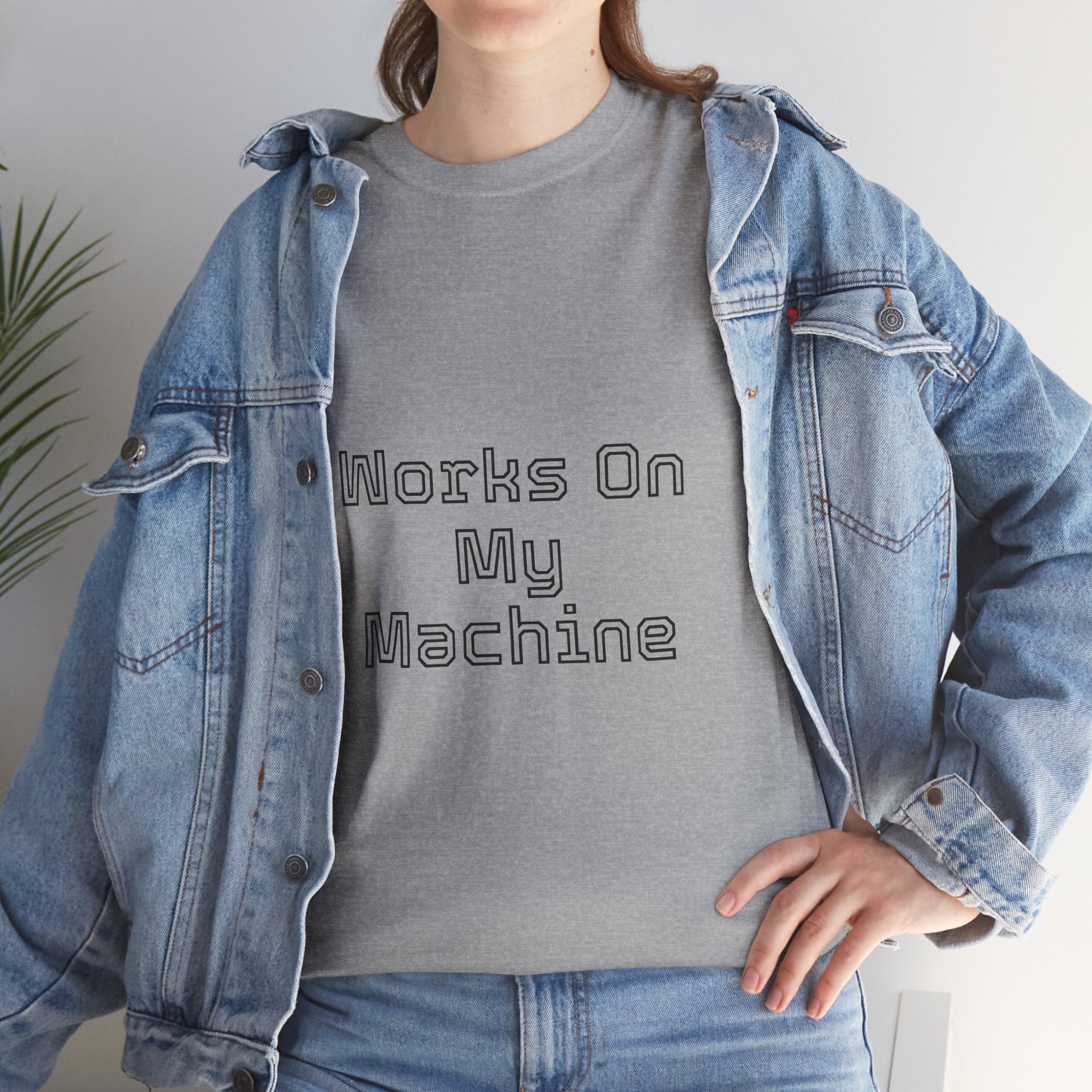 Developer T-Shirt - 'Works On My Machine'