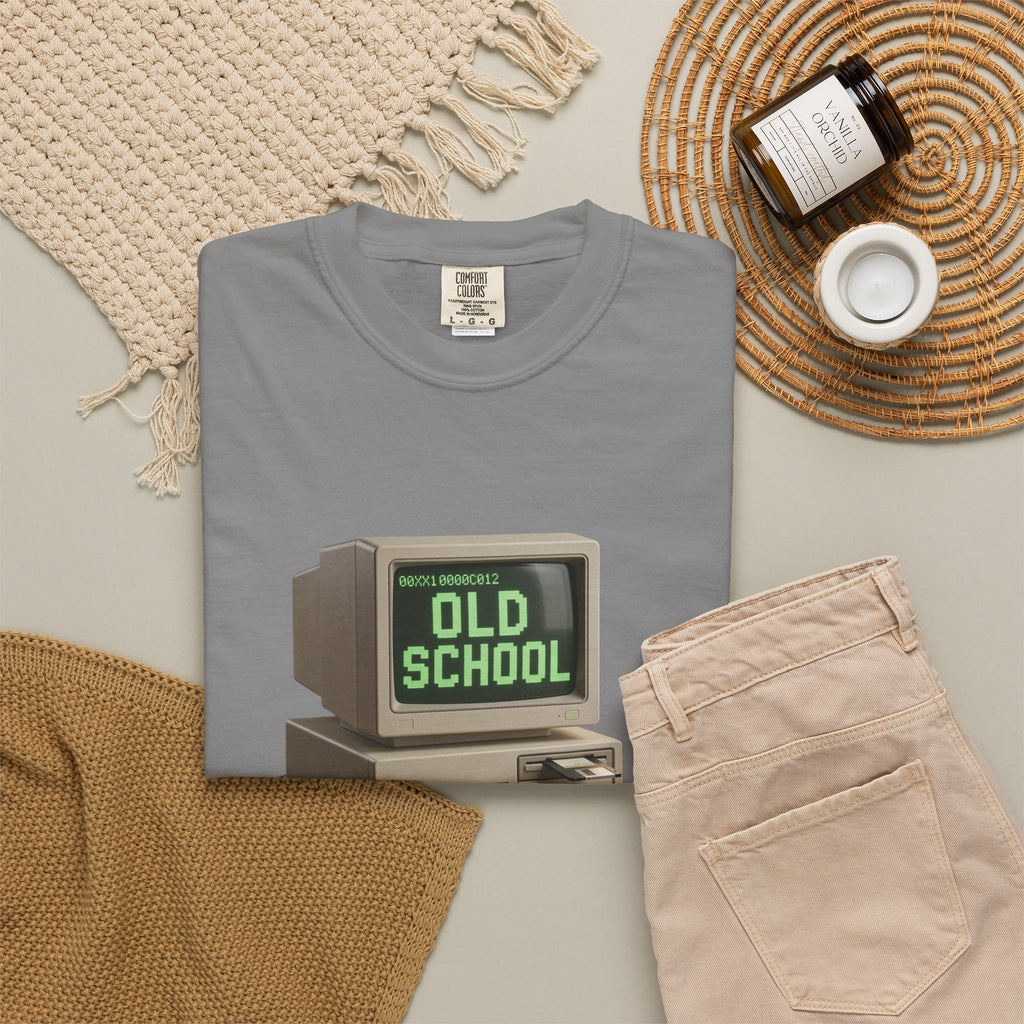 Old School Retro Computer T-Shirt — Vintage PC Graphic Tee