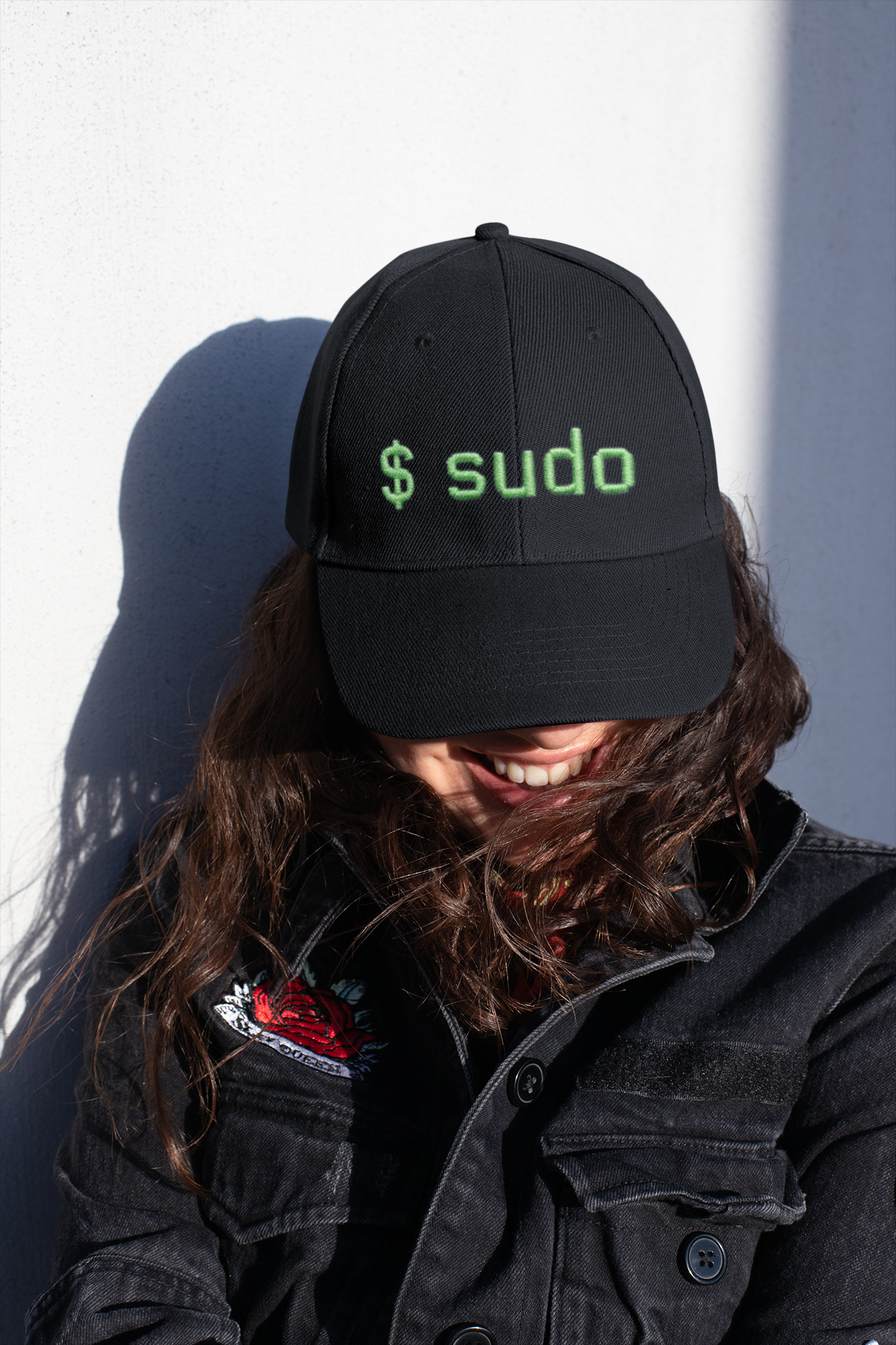Embroidered " sudo" Washed Cap – Coastal Tech Dad Hat