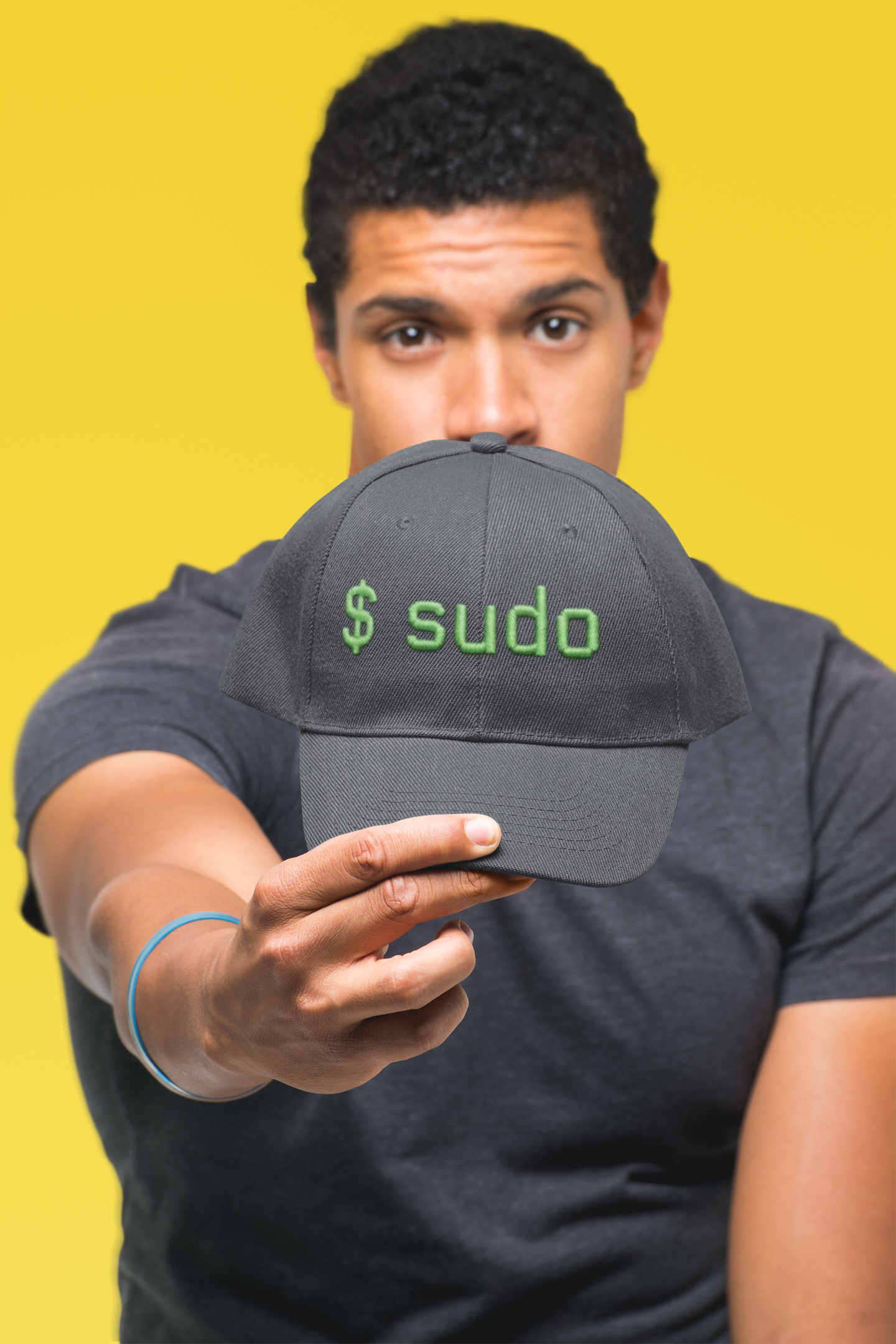 Embroidered " sudo" Washed Cap – Coastal Tech Dad Hat