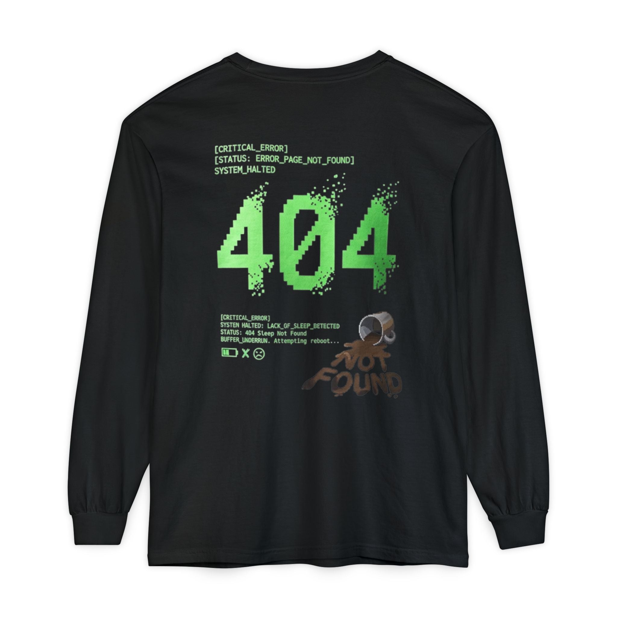 404 Not Found DevThread Long Sleeve Tee
