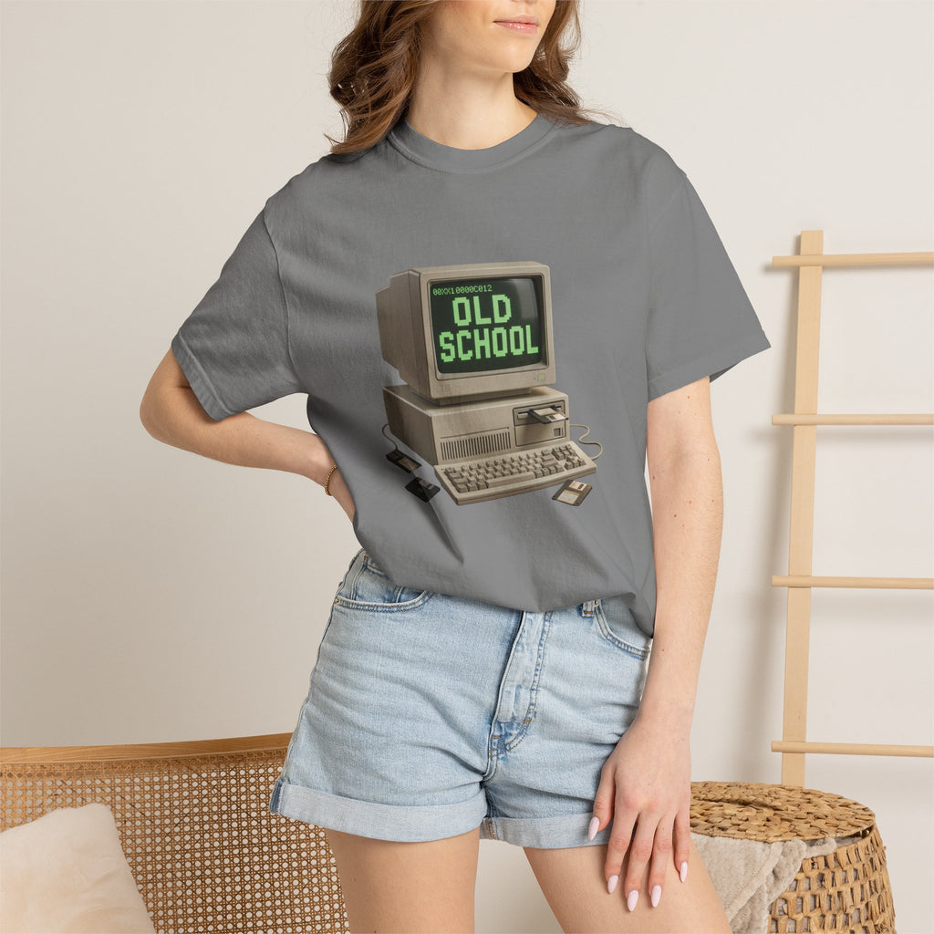 Old School Retro Computer T-Shirt — Vintage PC Graphic Tee