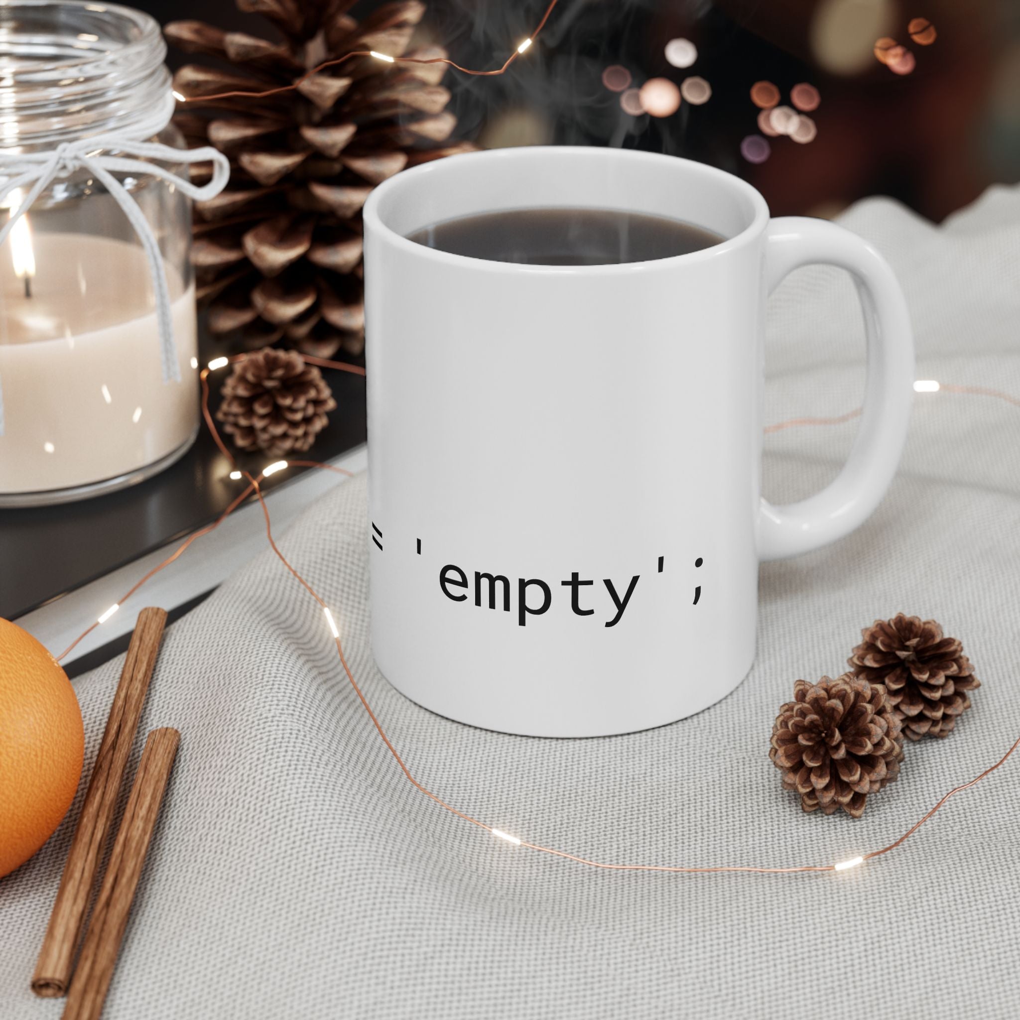 Mug de développeur - « Recharge nécessaire » (44 cl)