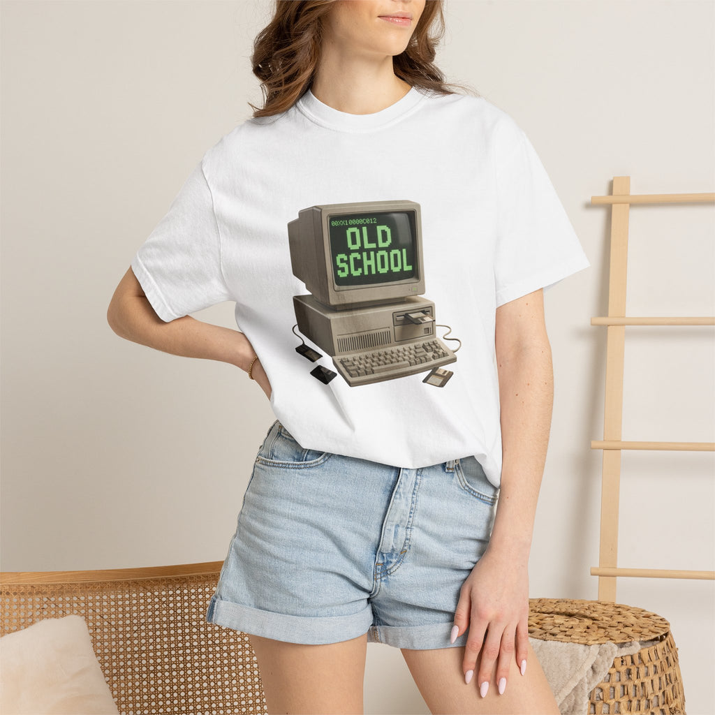 Old School Retro Computer T-Shirt — Vintage PC Graphic Tee