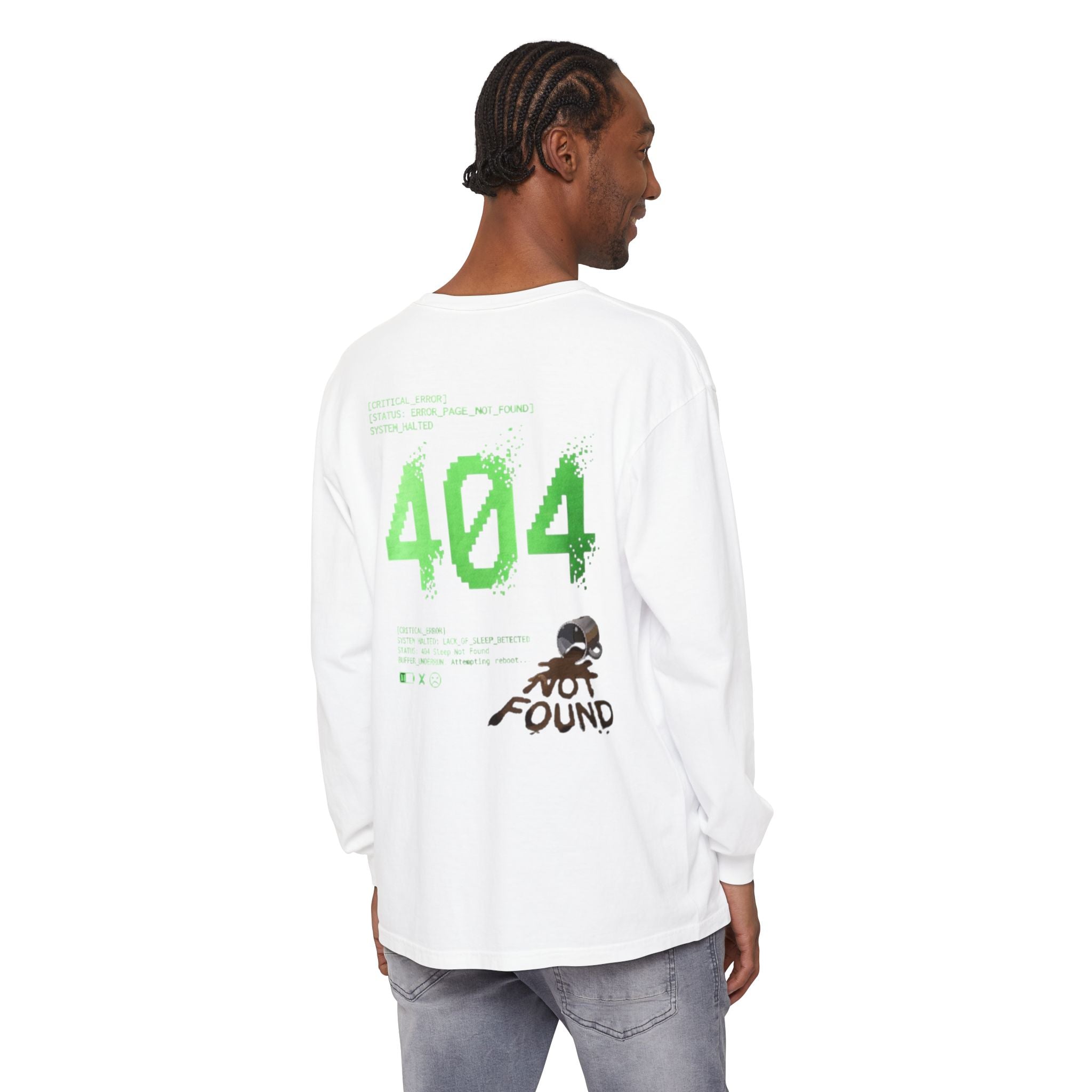 404 Not Found DevThread Long Sleeve Tee