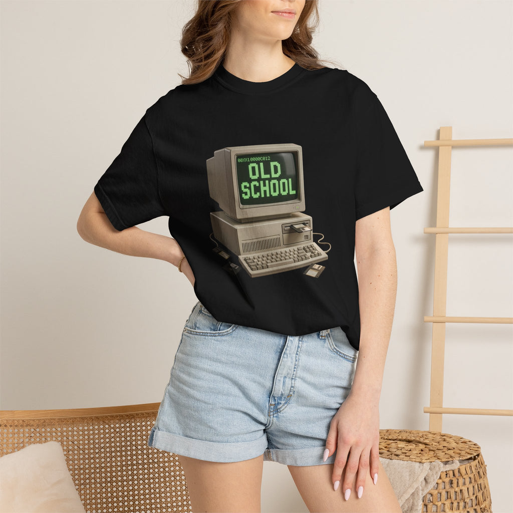 Old School Retro Computer T-Shirt — Vintage PC Graphic Tee