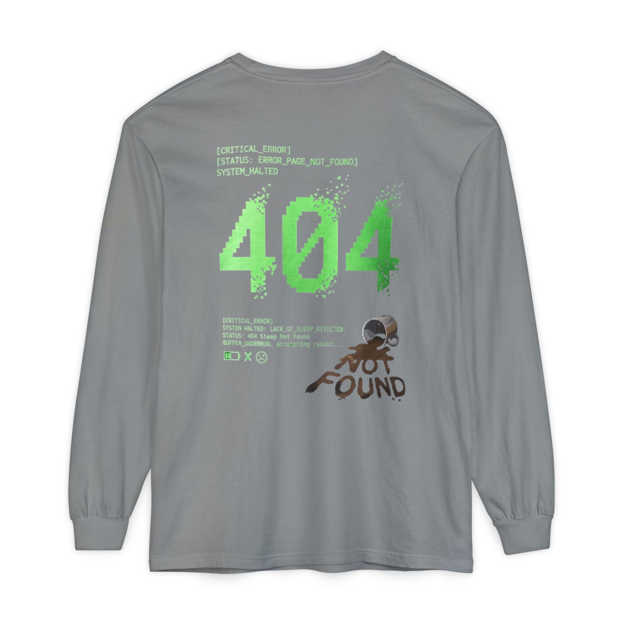 404 Not Found DevThread Long Sleeve Tee